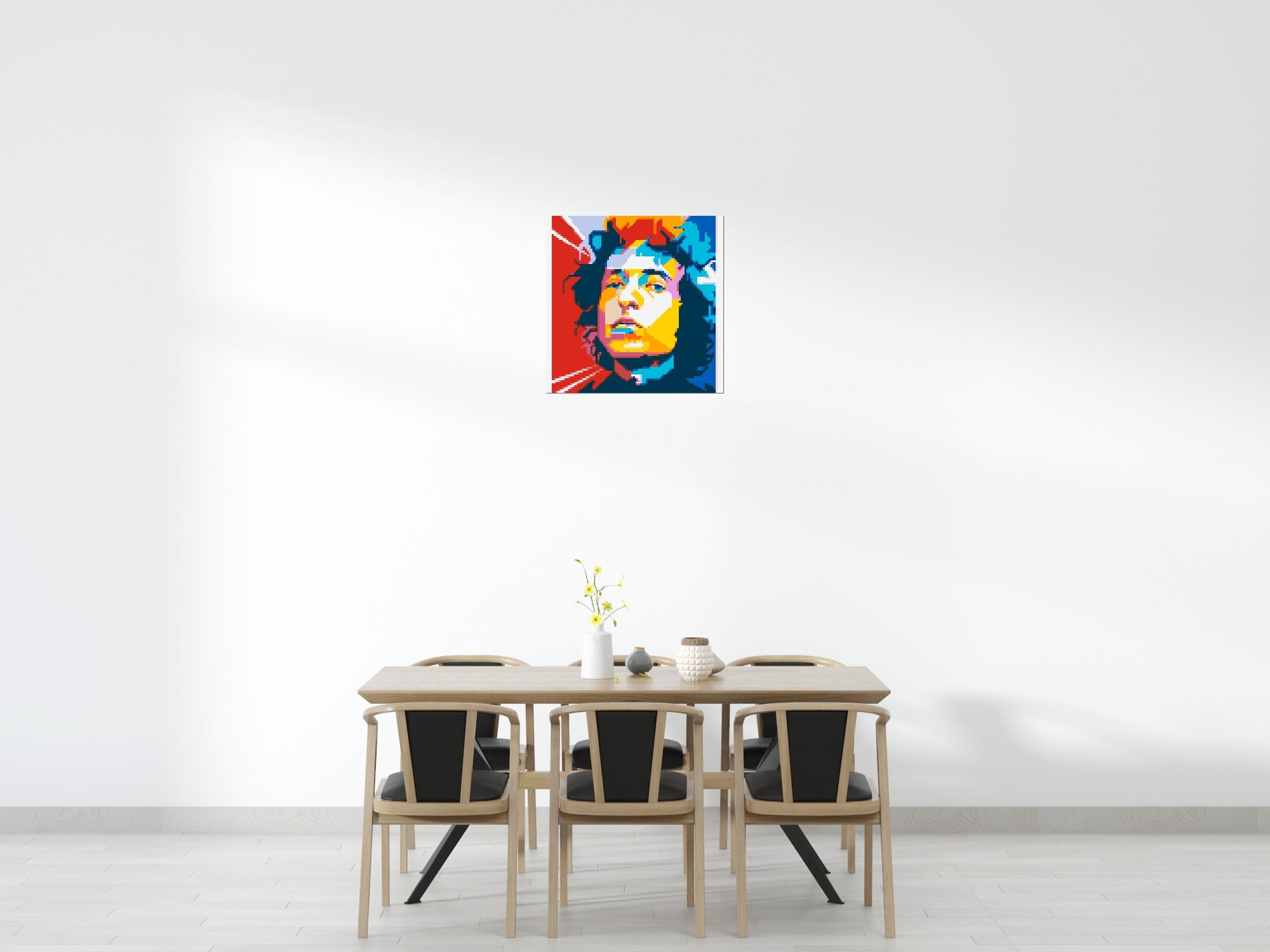 Bob Dylan - Brick Art Mosaic Kit 4x4 scene