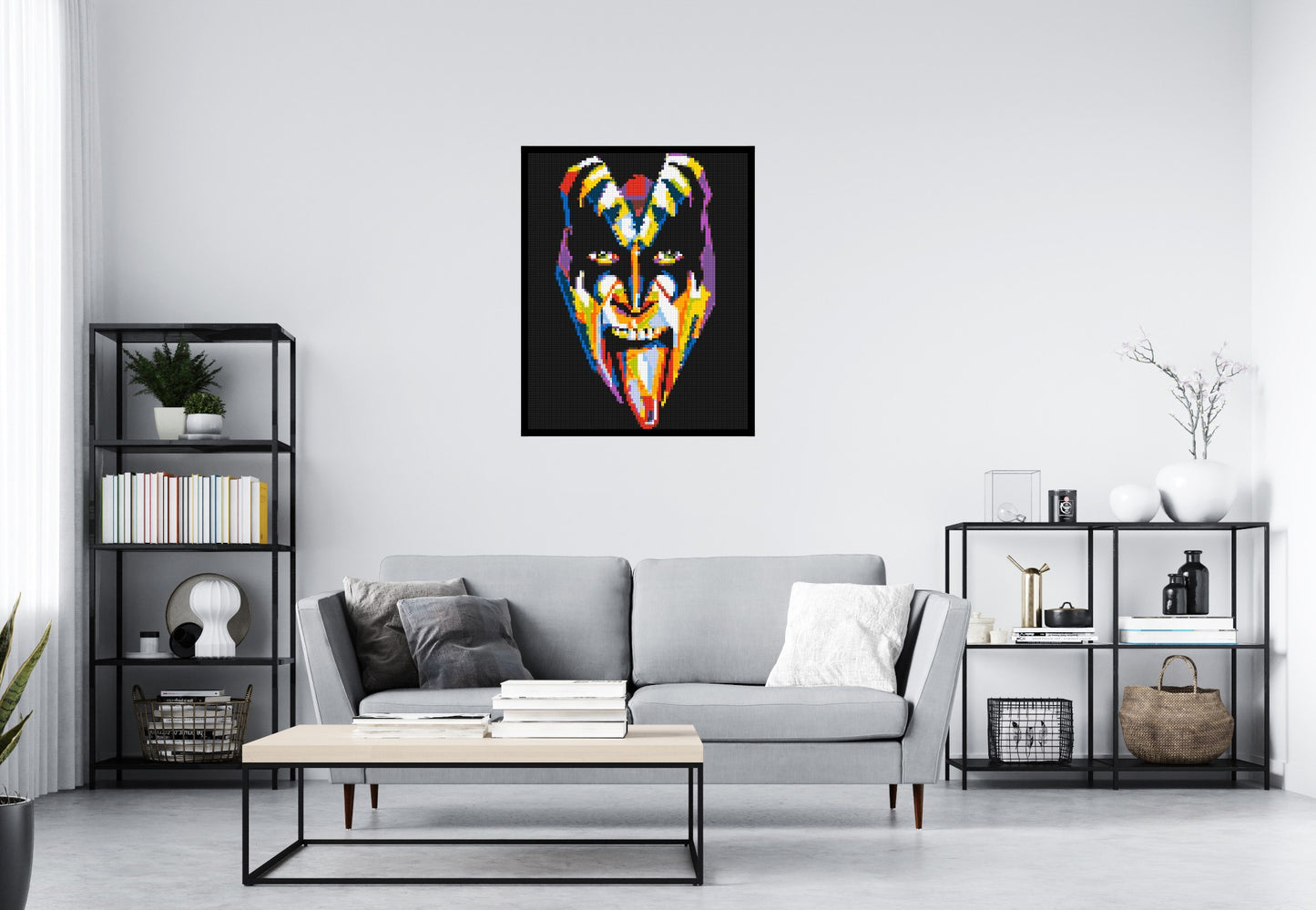 Gene Simmons - Brick Art Mosaic Kit 4x5 large