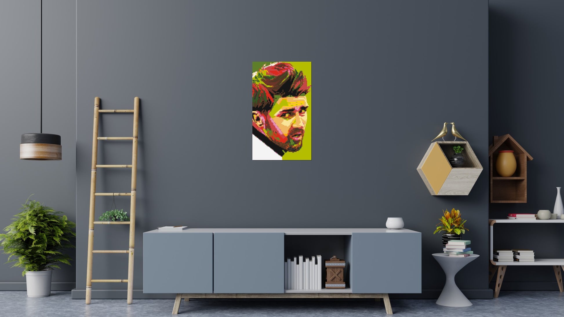 David Villa - Brick Art Mosaic Kit 3x5 scene