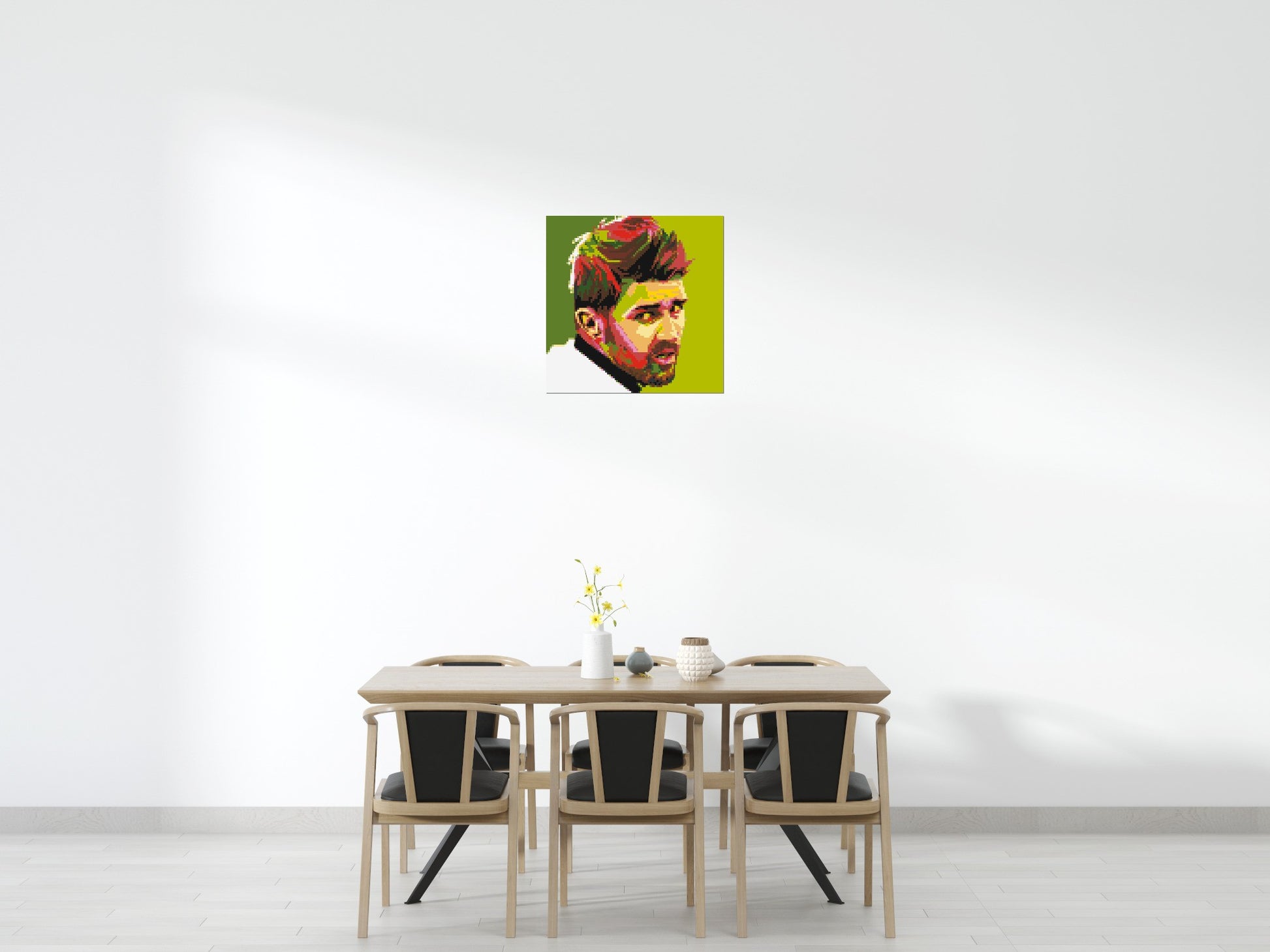 David Villa - Brick Art Mosaic Kit 4x4 scene