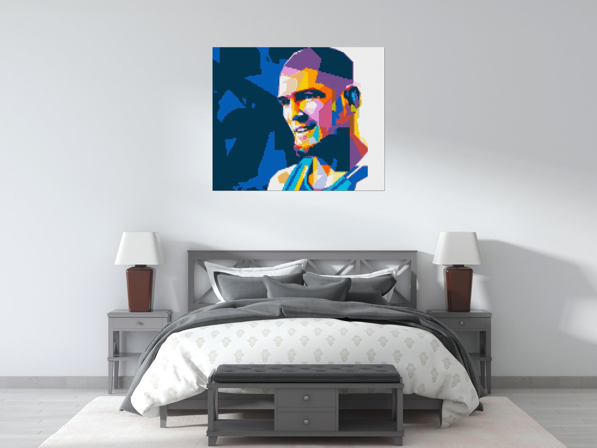Khabib - Brick Art Mosaic Kit 6x5 scene