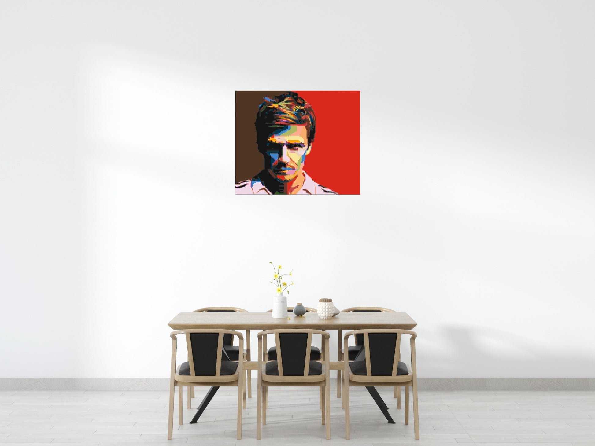 David Beckham - Brick Art Mosaic Kit 6x5 scene