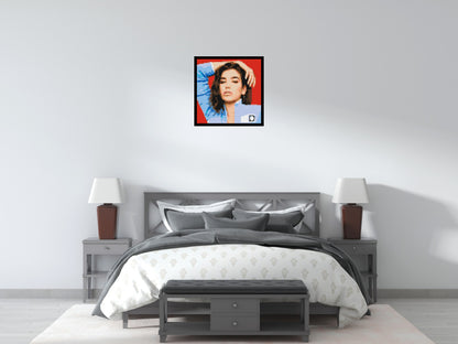 Dua Lipa - Brick Art Mosaic Kit 3x3 large