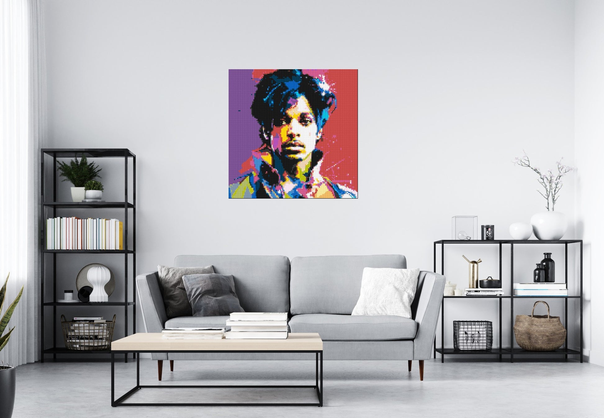 Prince - Brick Art Mosaic Kit 5x5 scene