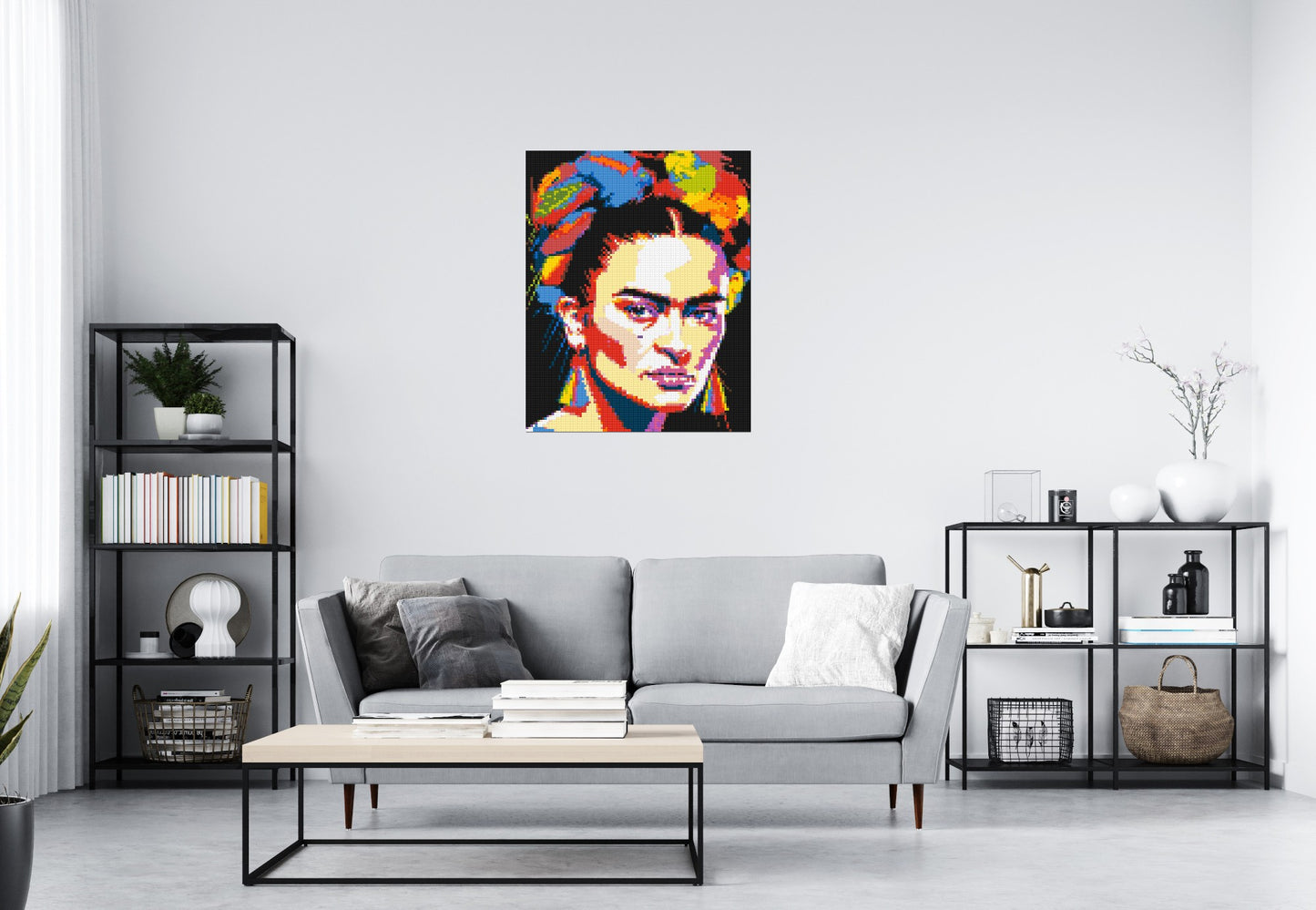 Frida Kahlo - Brick Art Mosaic Kit 4x5 large