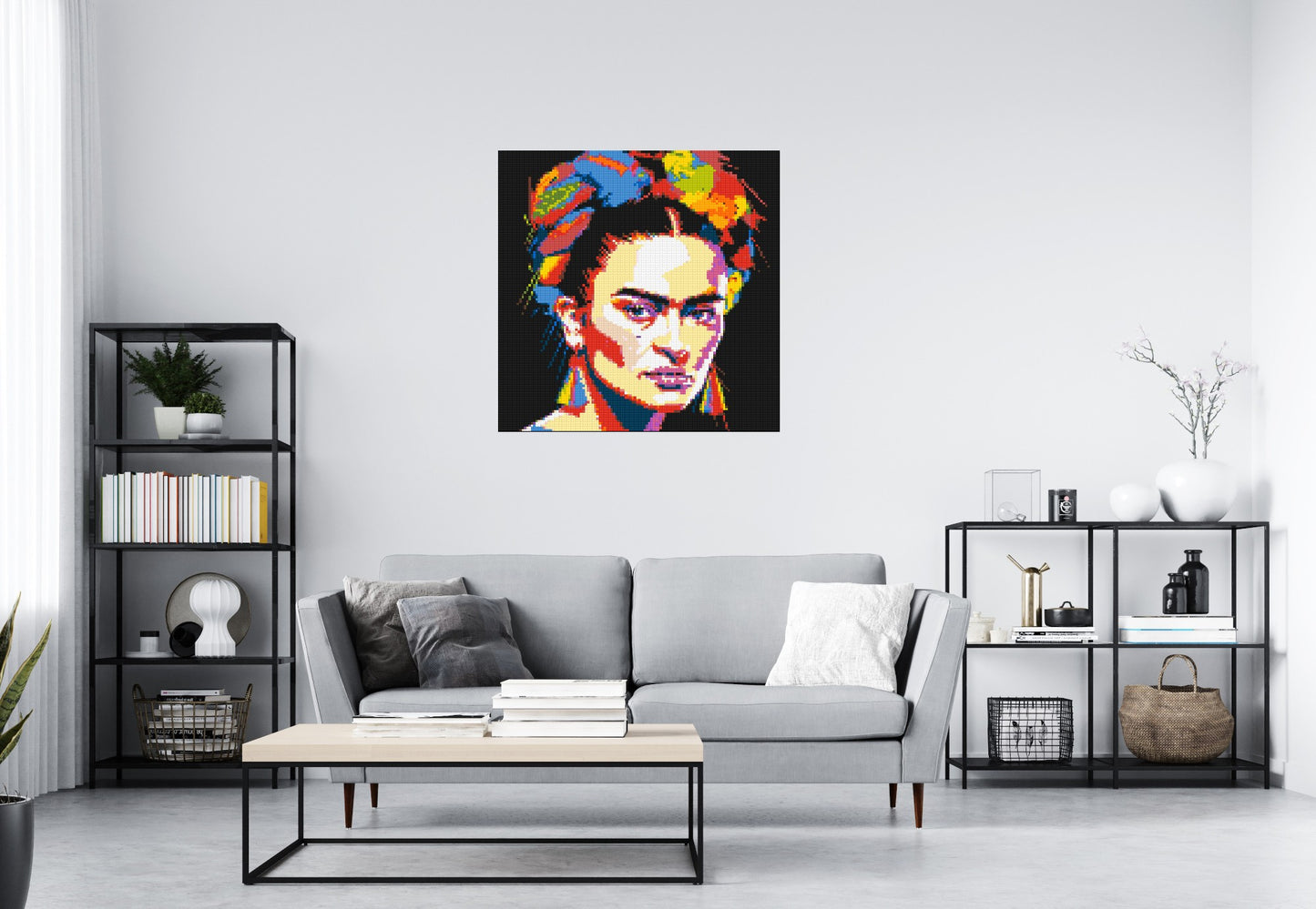 Frida Kahlo - Brick Art Mosaic Kit 5x5 large