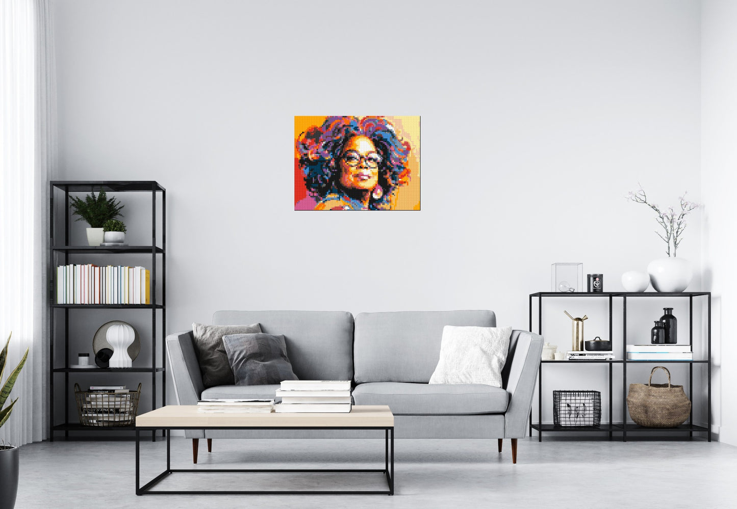 Oprah Winfrey - Brick Art Mosaic Kit 4x3 large