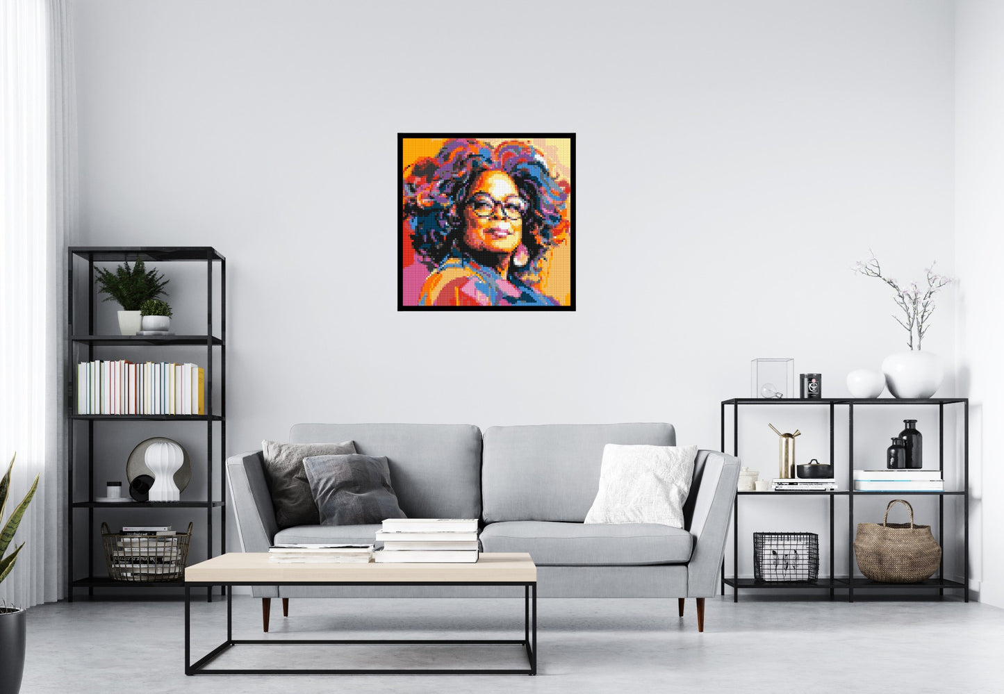 Oprah Winfrey - Brick Art Mosaic Kit 4x4 large