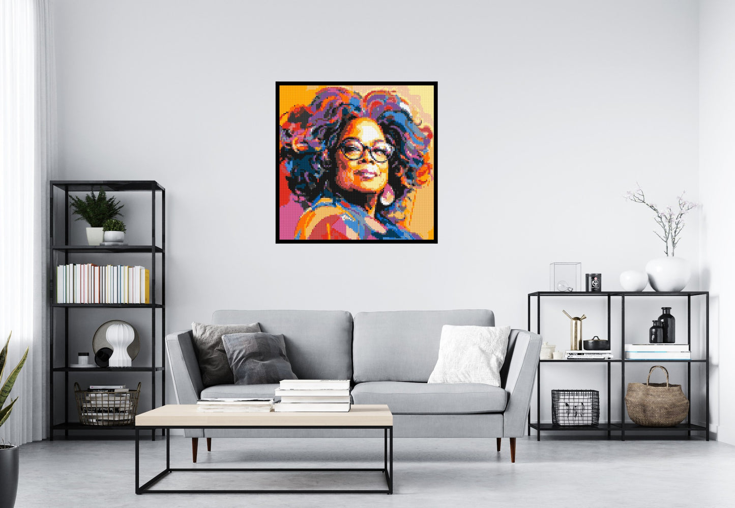 Oprah Winfrey - Brick Art Mosaic Kit 5x5 large