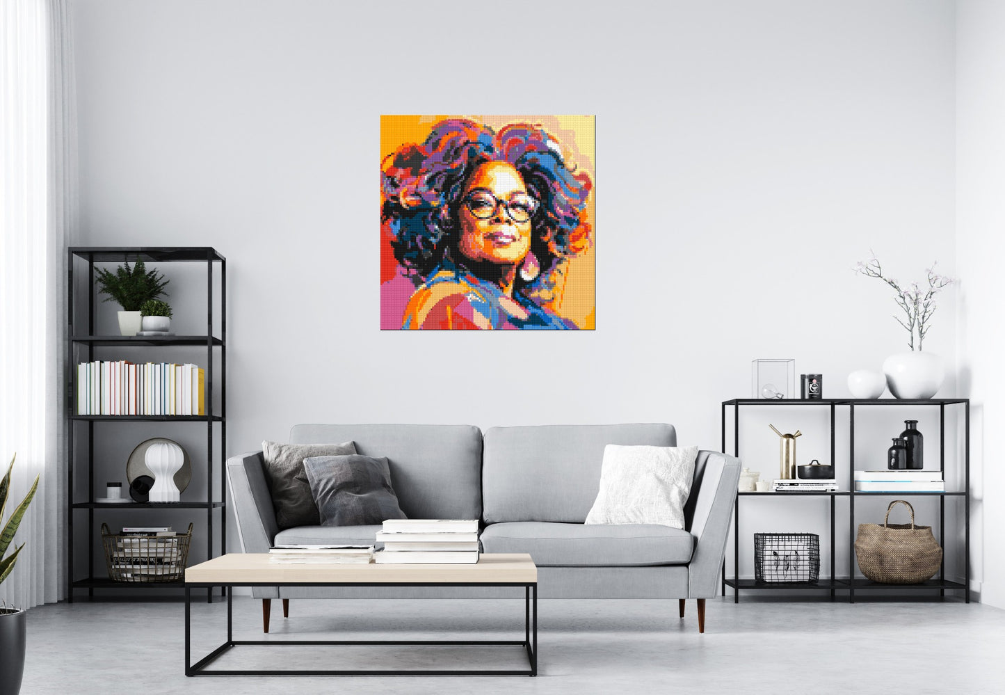 Oprah Winfrey - Brick Art Mosaic Kit 5x5 large