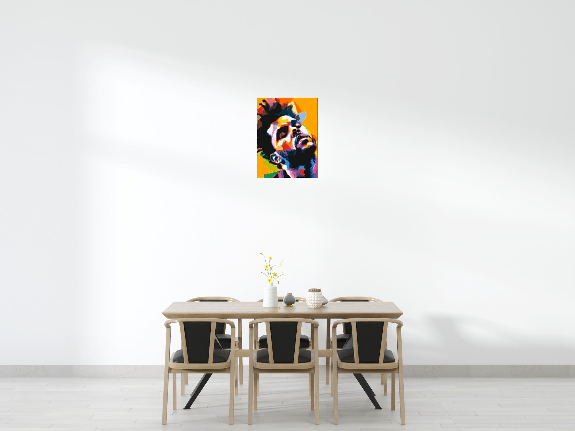 The Weeknd - Brick Art Mosaic Kit 3x4 scene