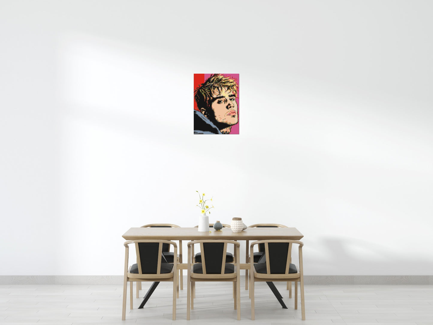 Justin Bieber - Brick Art Mosaic Kit 3x4 large