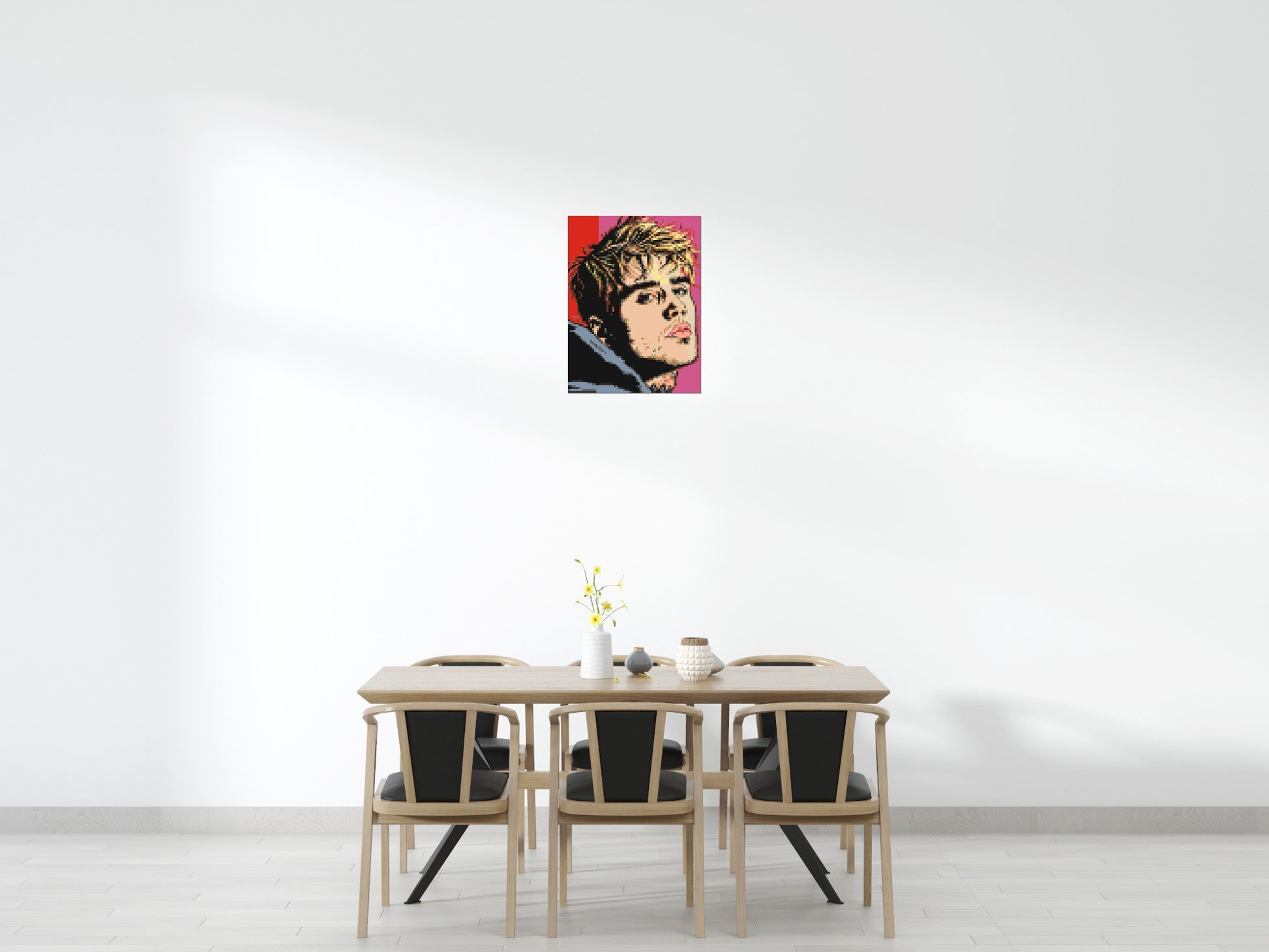 Justin Bieber - Brick Art Mosaic Kit 3x4 scene