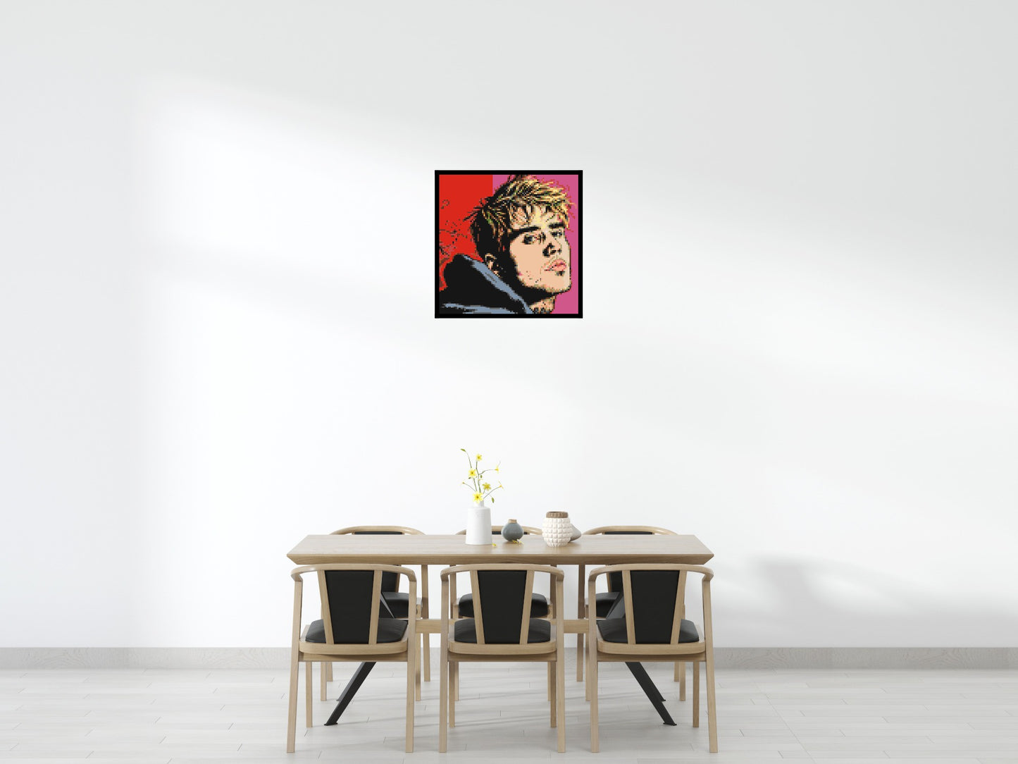 Justin Bieber - Brick Art Mosaic Kit 4x4 large