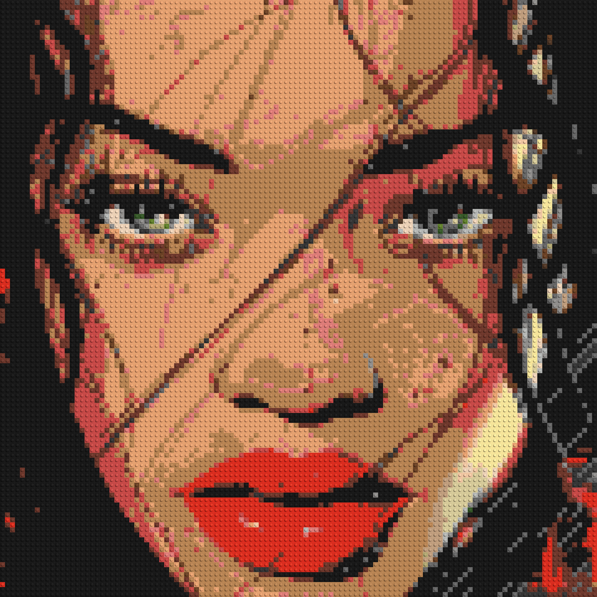 Rihanna - Brick Art Mosaic Kit 5x5 large