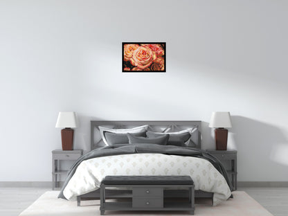 Pink Roses - Brick Art Mosaic Kit 3x2 large