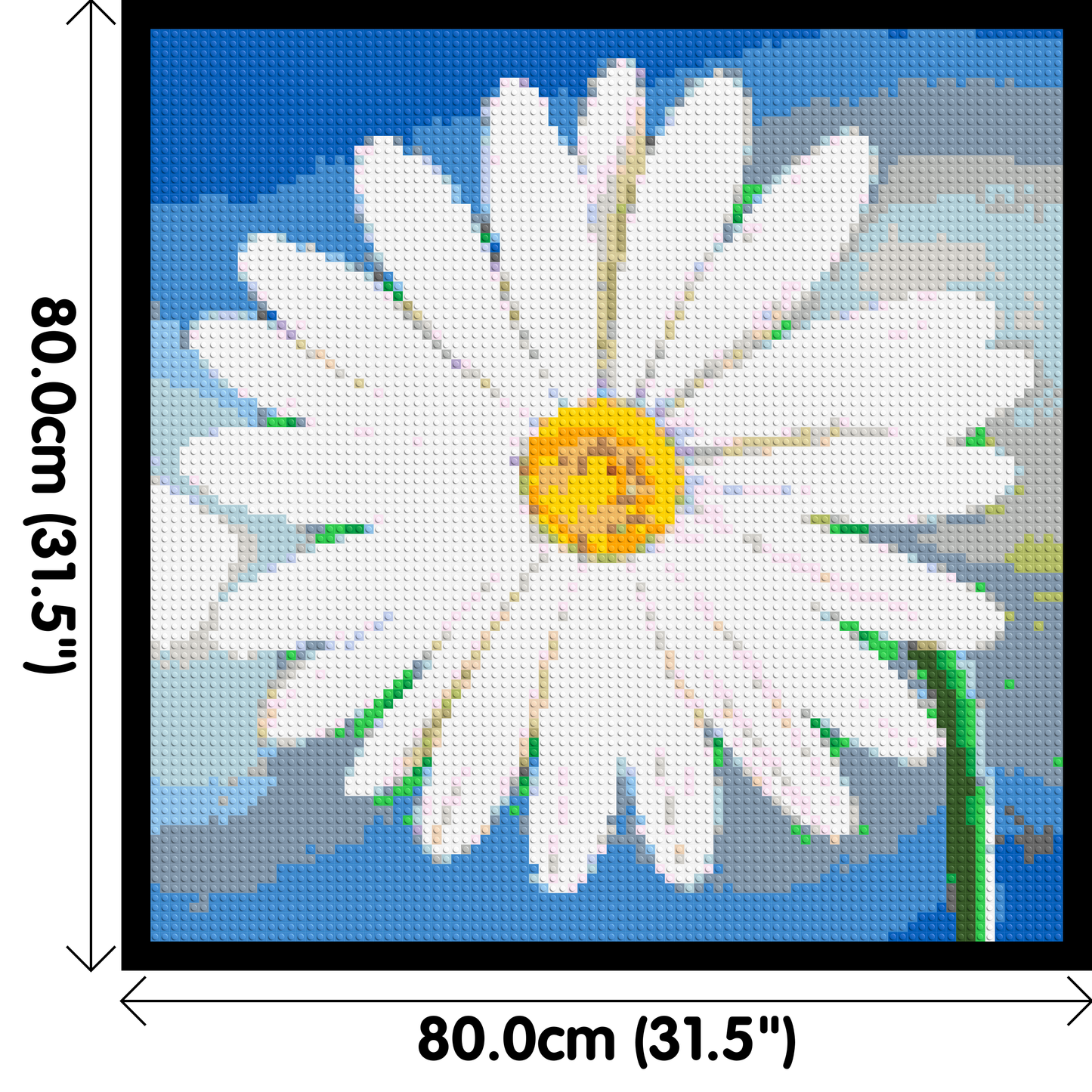 Margherite - Brick Art Mosaic Kit 4x4 large