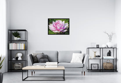 Water Lily - Brick Art Mosaic Kit 4x3 large