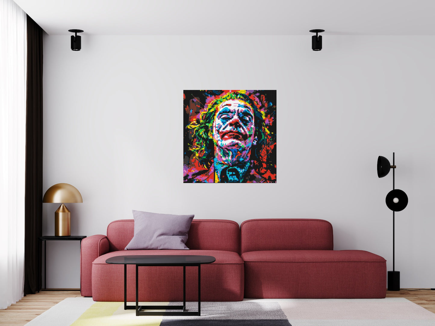 Joker - Brick Art Mosaic Kit 5x5 large