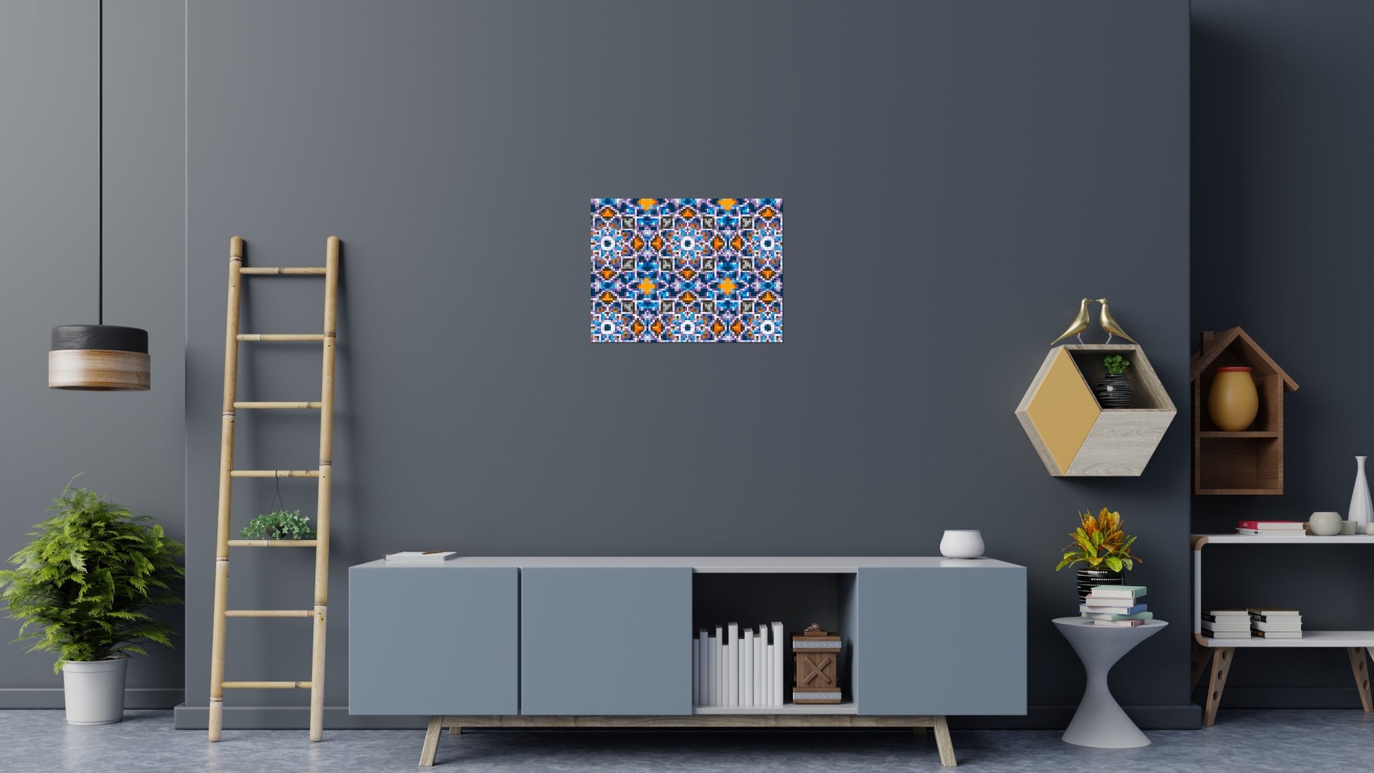 Abstract Pattern #1 - Brick Art Mosaic Kit 4x3 scene