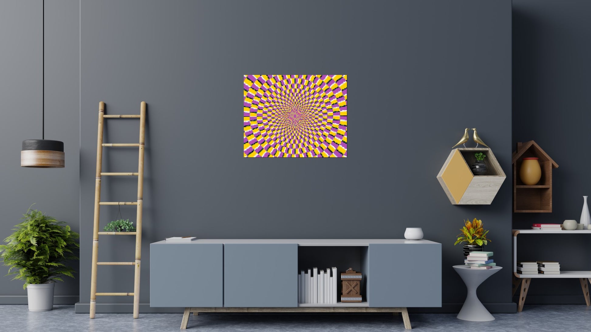 Abstract Pattern #5 - Brick Art Mosaic Kit 5x4 scene