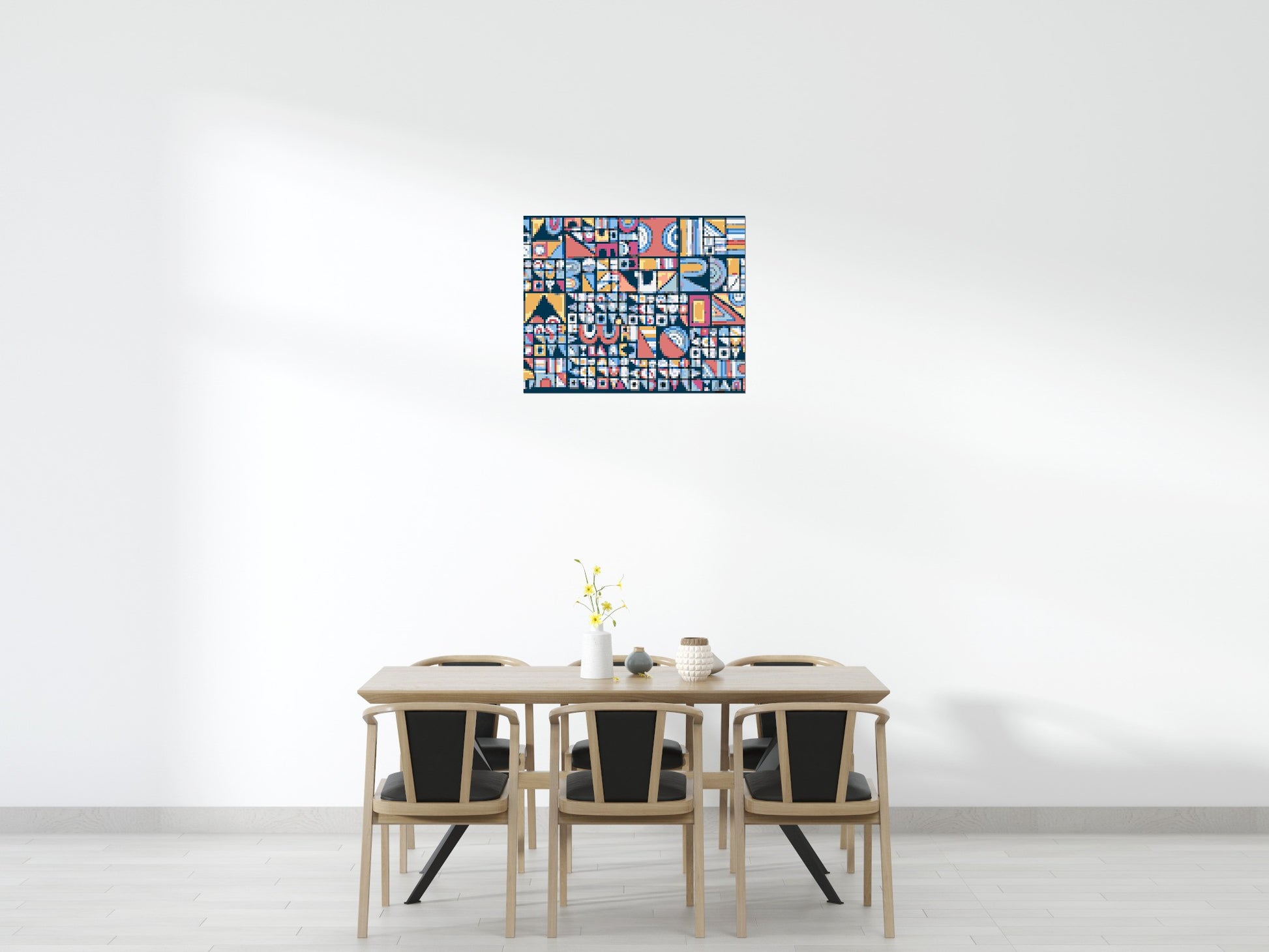 Abstract Pattern #10 - Brick Art Mosaic Kit 5x4 scene