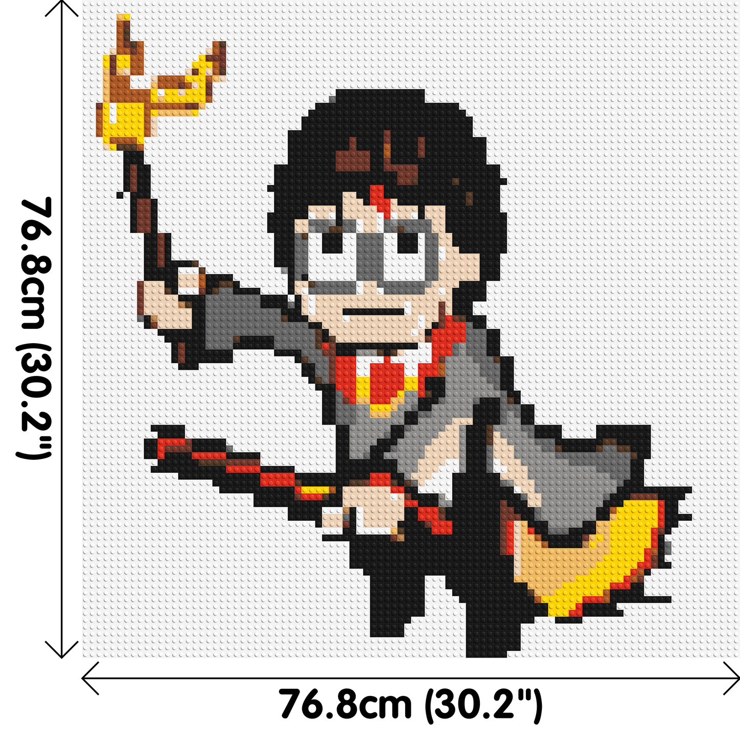 Harry Potter Pixel Art - Brick Art Mosaic Kit 4x4 large