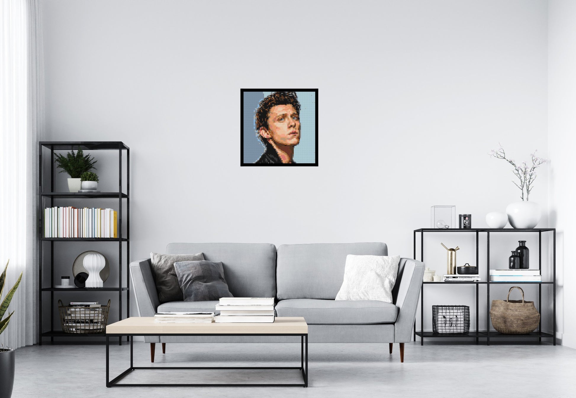 Tom Holland - Brick Art Mosaic Kit 3x3 scene with frame