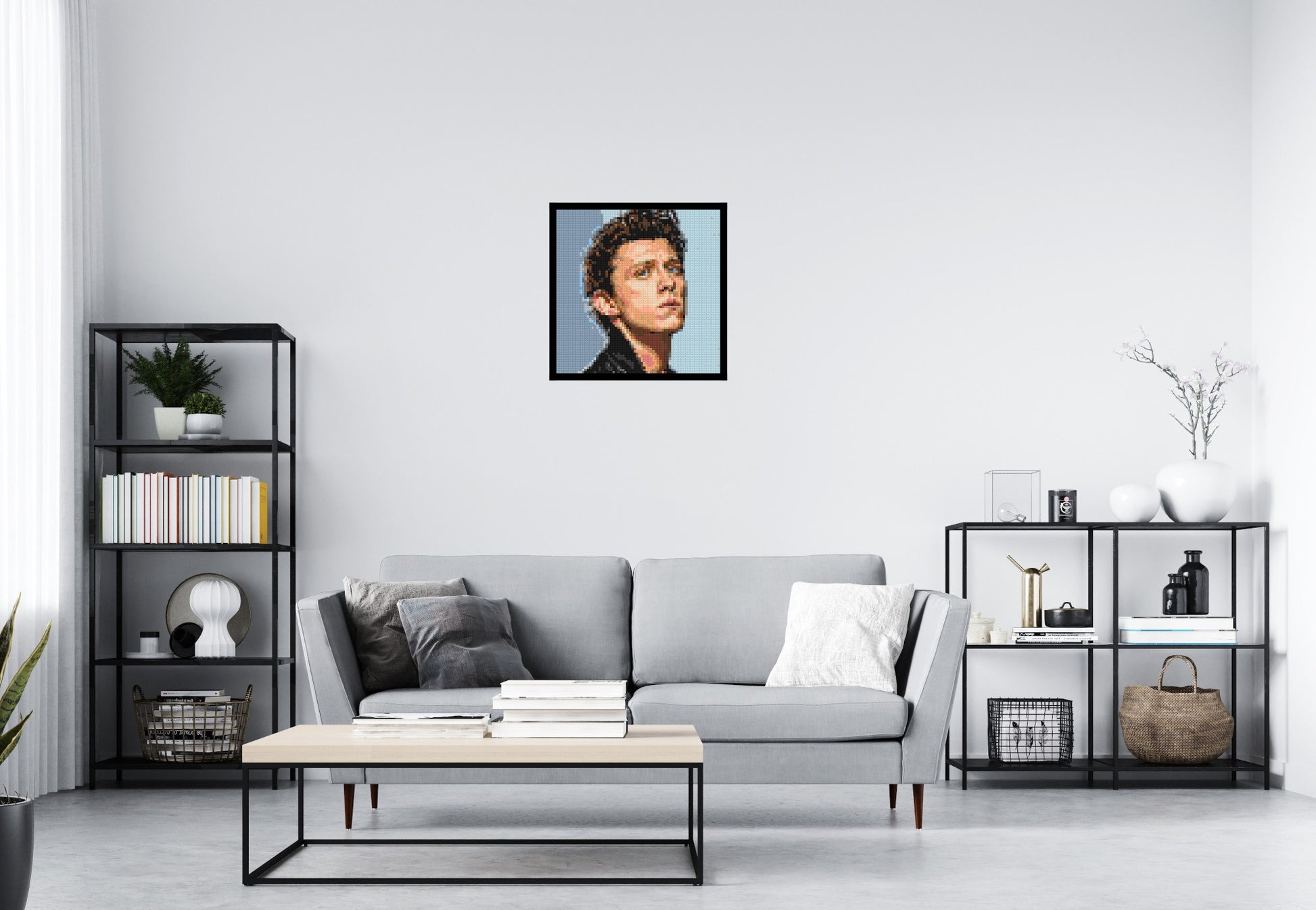 Tom Holland - Brick Art Mosaic Kit 3x3 scene with frame