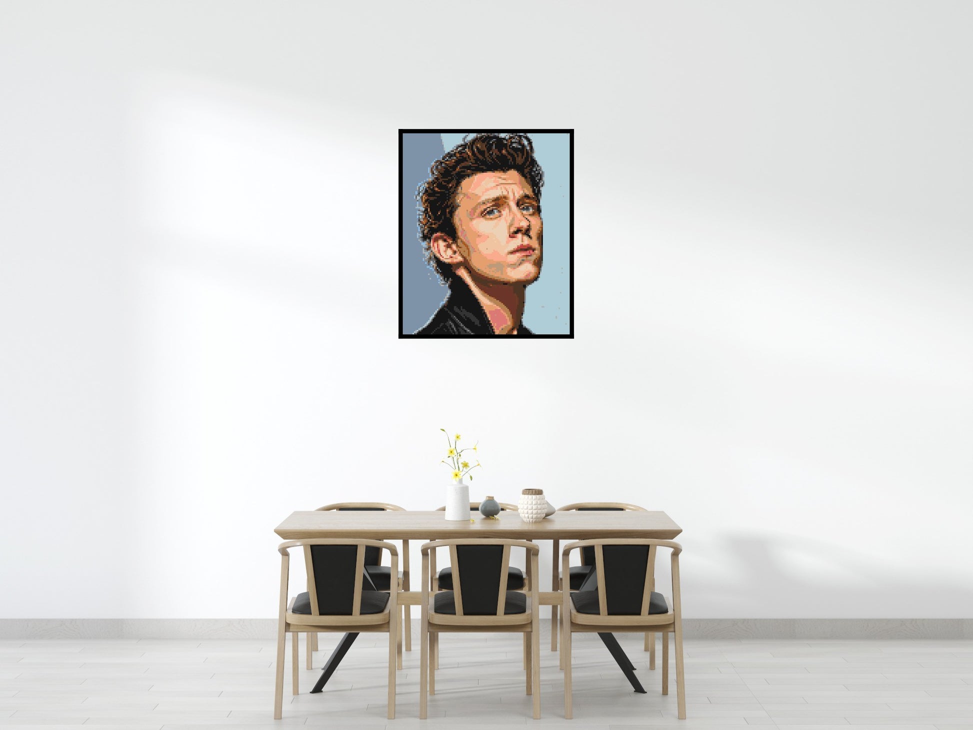 Tom Holland - Brick Art Mosaic Kit 5x6 scene with frame