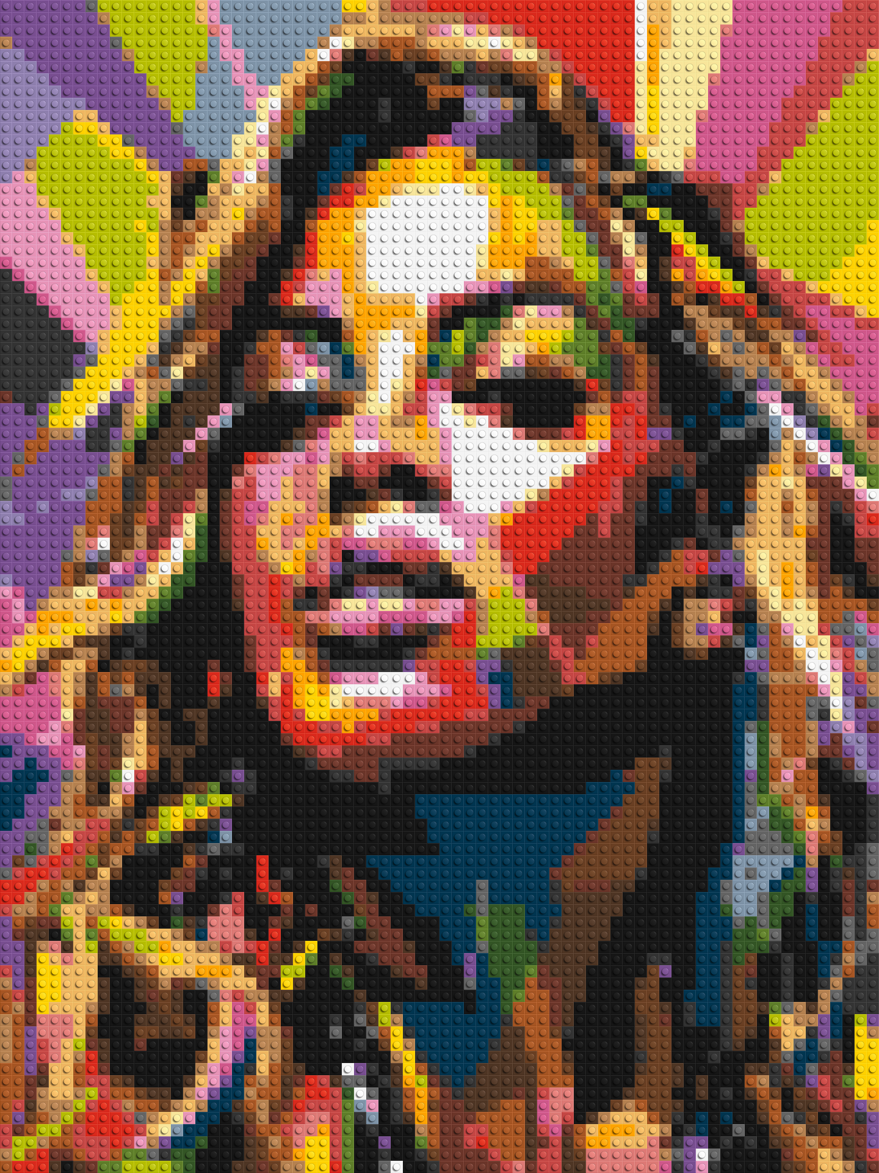 Buy Beyoncé - Brick Art Mosaic Kit Online - Brick Me – Brick Me AU