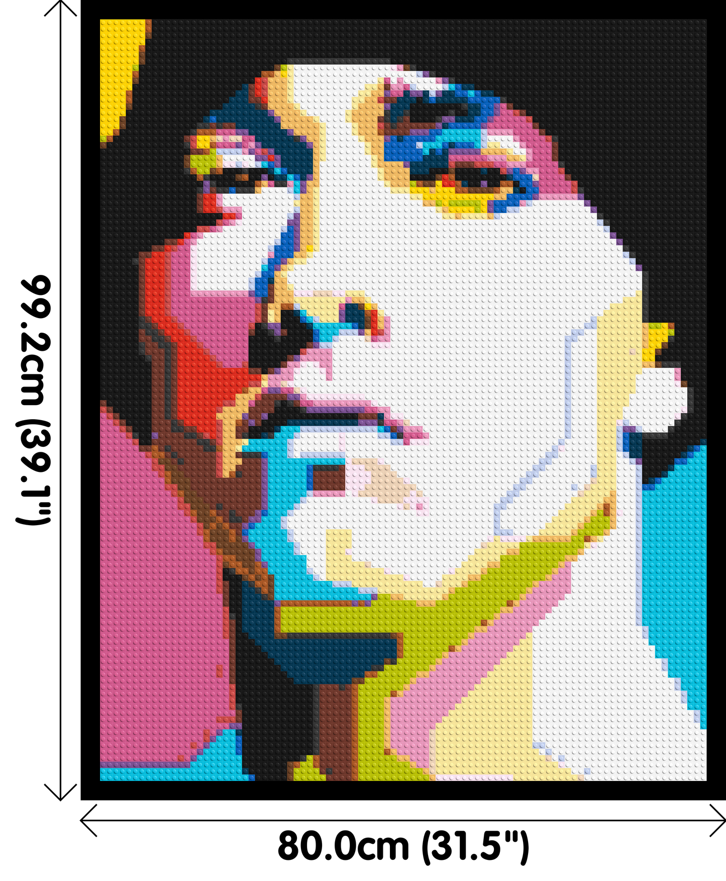 Eminem - Brick Art Mosaic Kit 4x5 large