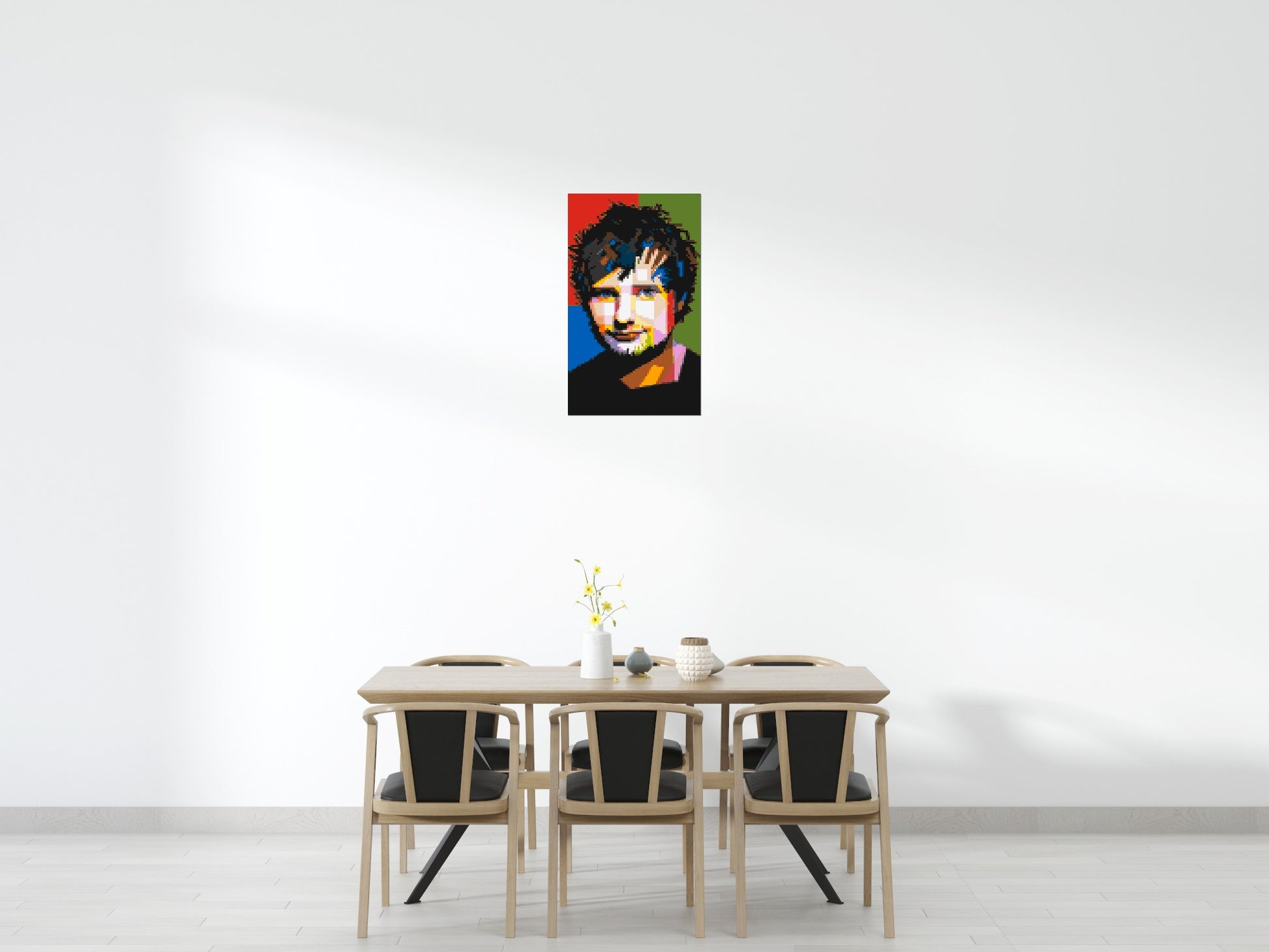 Ed Sheeran - Brick Art Mosaic Kit 3x5 scene