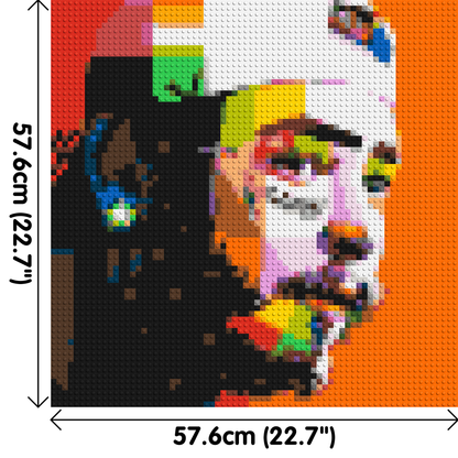 Post Malone - Brick Art Mosaic Kit 3x3 large