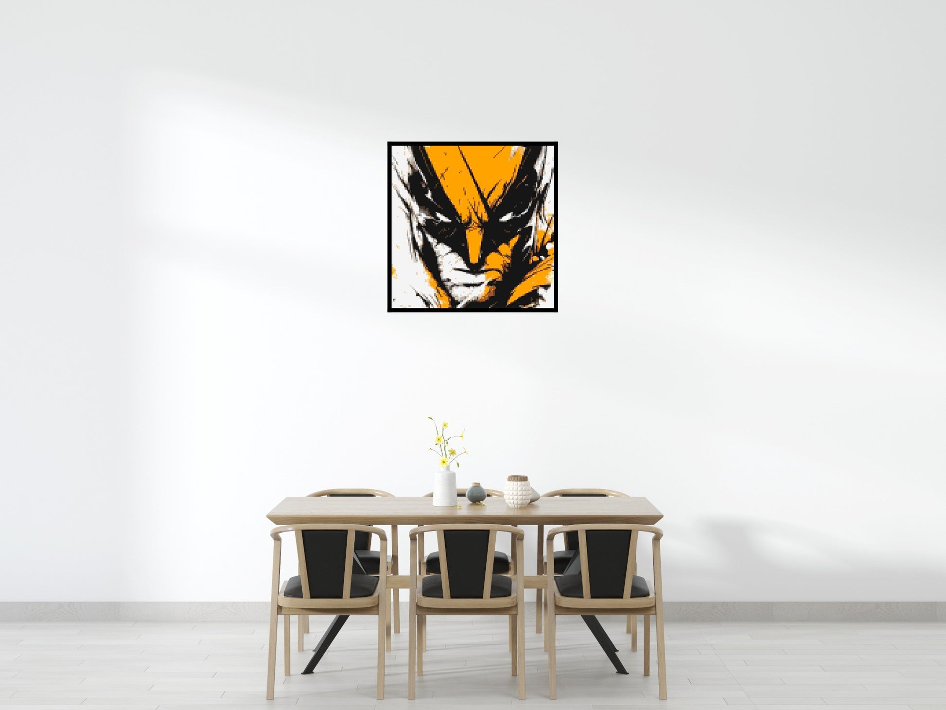 Wolverine - Brick Art Mosaic Kit 5x5 scene with frame