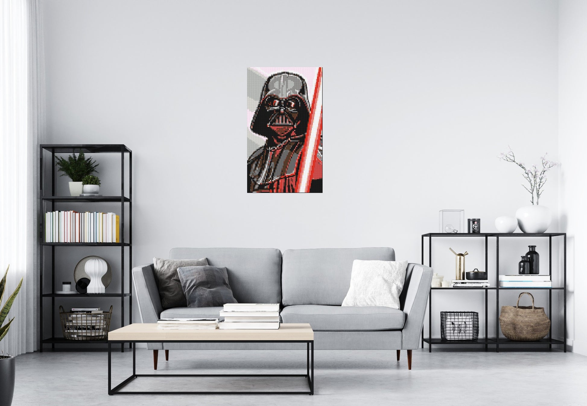 Darth Vader - Brick Art Mosaic Kit 3x5 scene