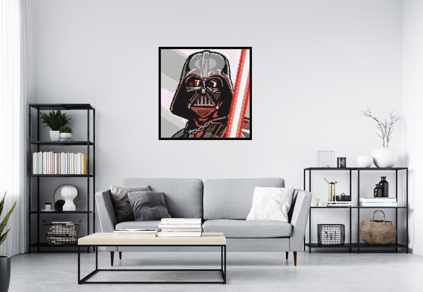 Darth Vader - Brick Art Mosaic Kit 5x5 large