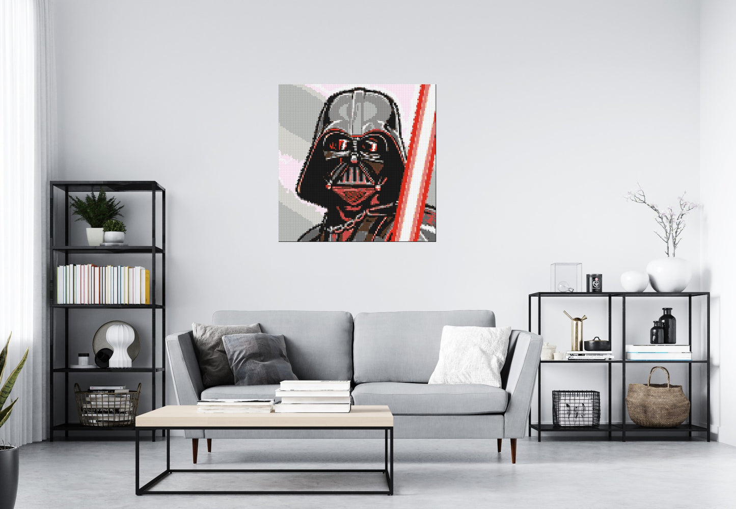 Darth Vader - Brick Art Mosaic Kit 5x5 large