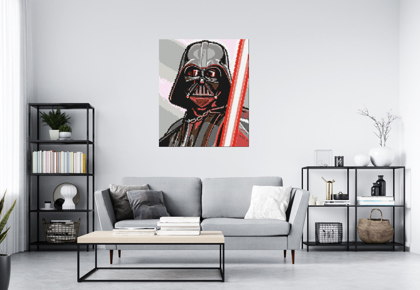 Darth Vader - Brick Art Mosaic Kit 5x6 large