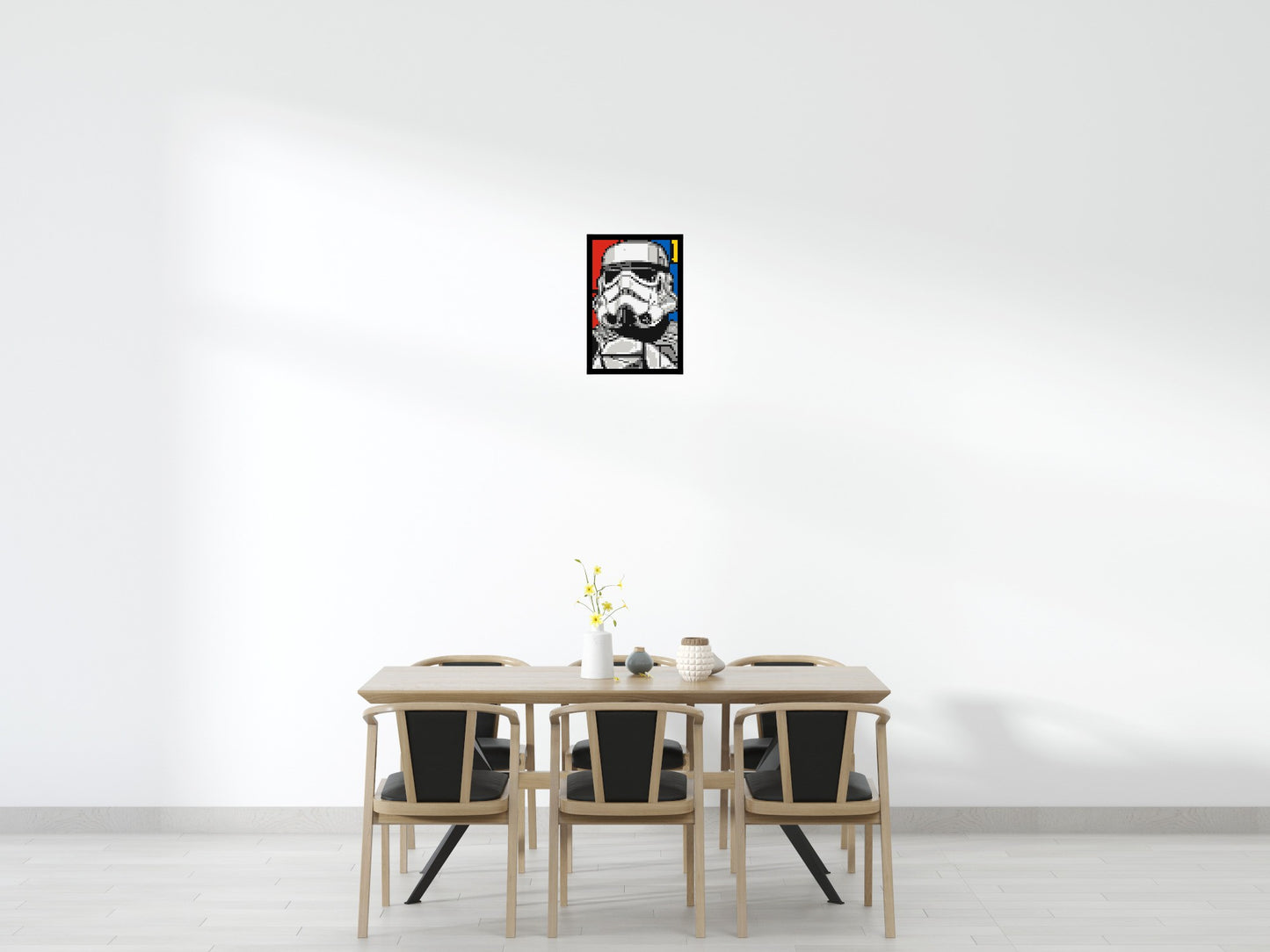 Stormtrooper - Brick Art Mosaic Kit 2x3 large