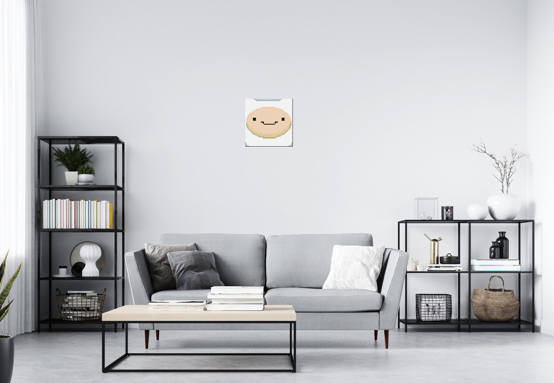 Finn the Human - Brick Art Mosaic Kit 2x2 scene