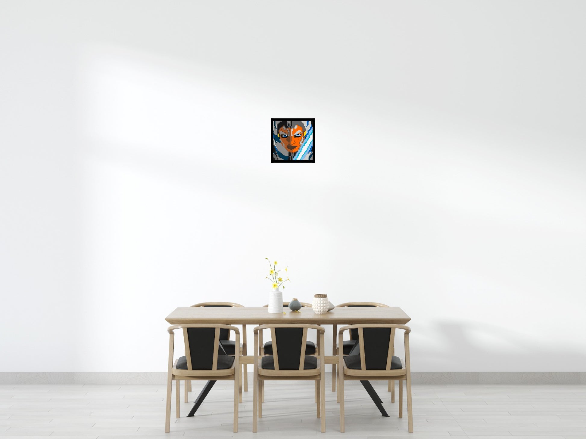 Ahsoka Tano - Brick Art Mosaic Kit 2x2 scene with frame