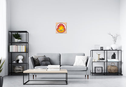 Calcifer - Brick Art Mosaic Kit 2x2 large
