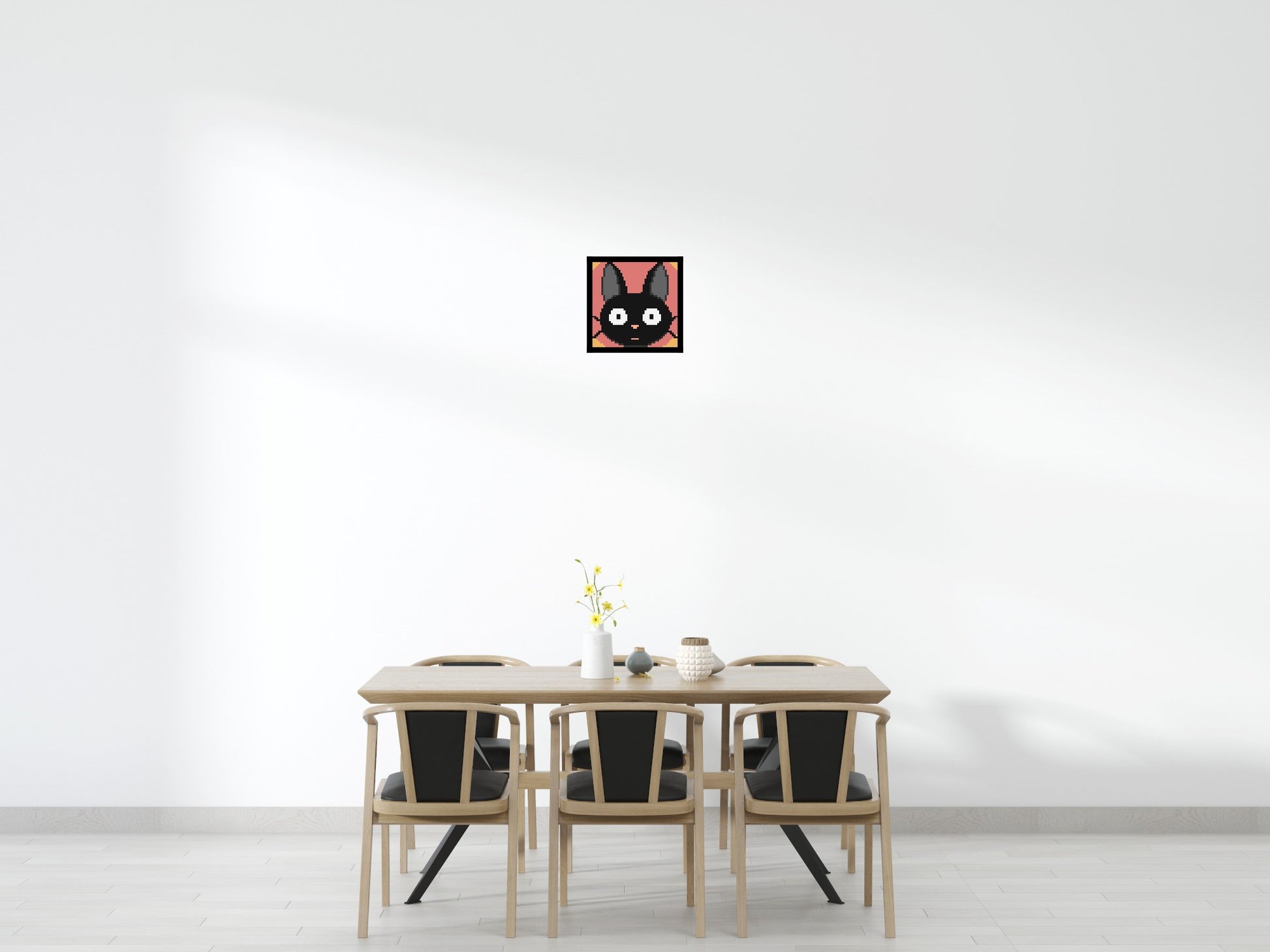 Jiji (Ghibli) - Brick Art Mosaic Kit  2x2 scene with frame