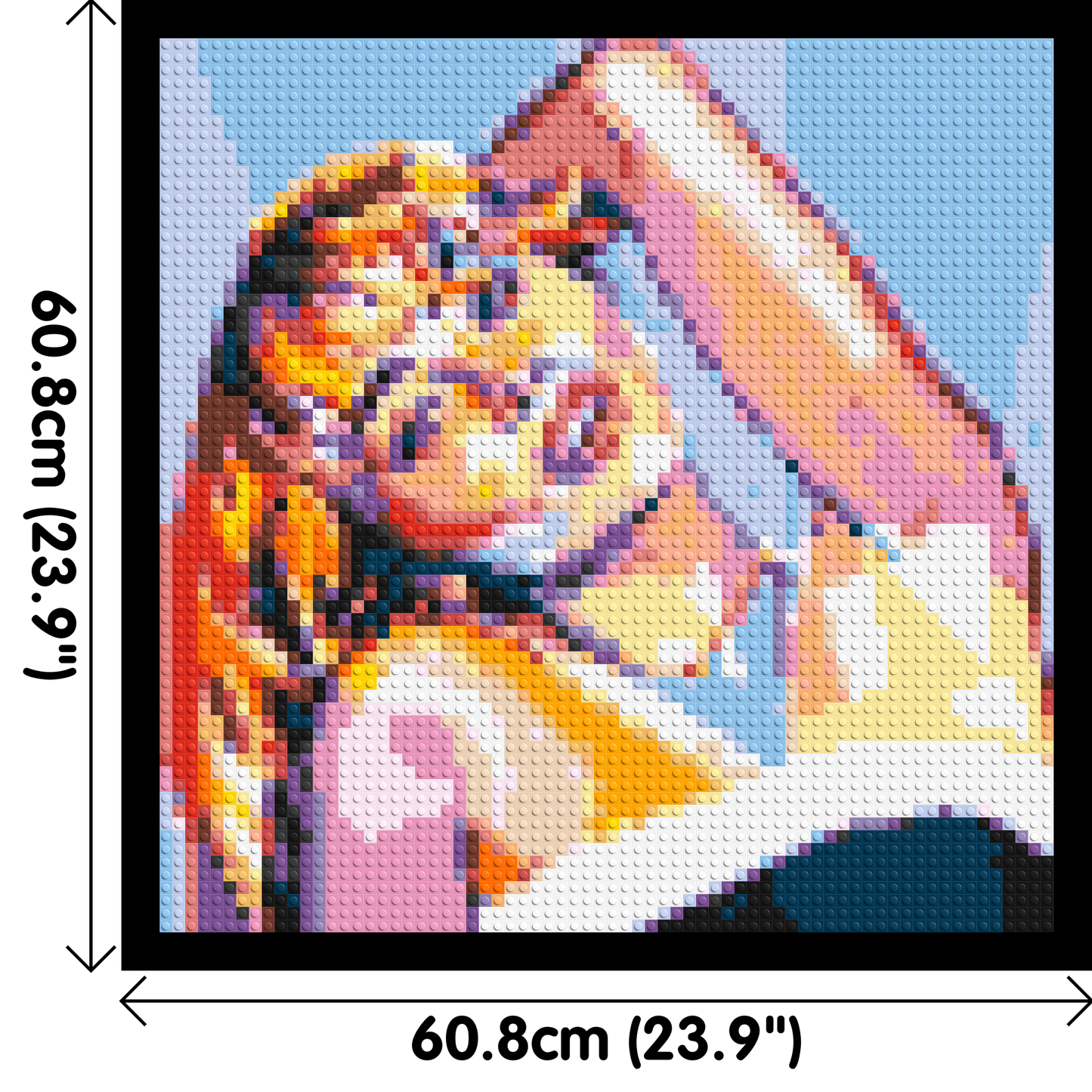 Sabrina Carpenter - Brick Art Mosaic Kit 3x3 large
