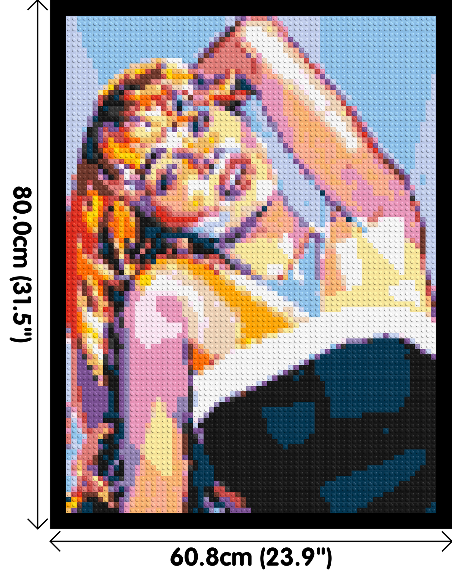 Sabrina Carpenter - Brick Art Mosaic Kit 3x4 large