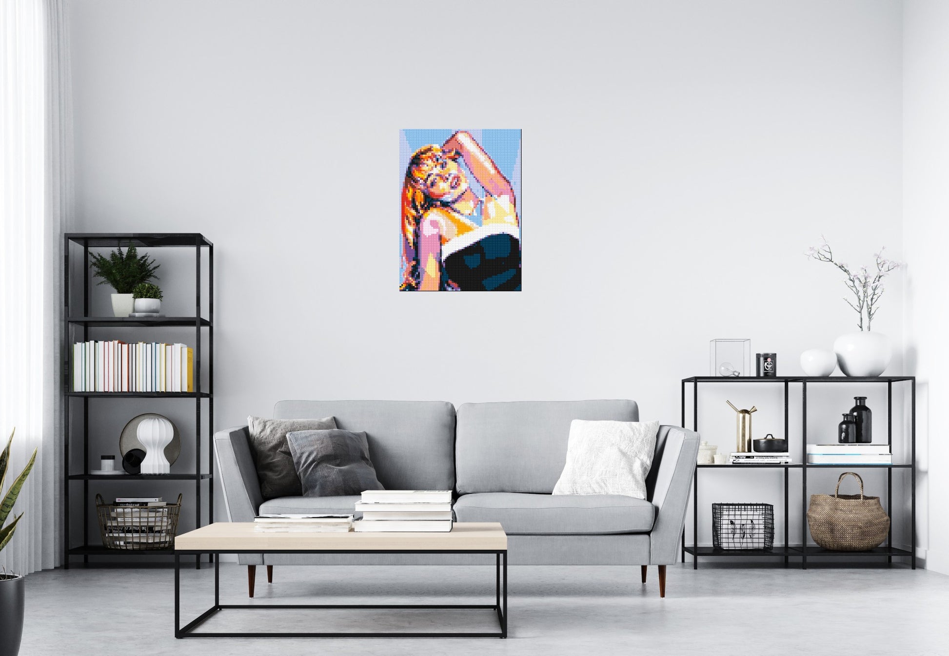 Sabrina Carpenter - Brick Art Mosaic Kit 3x4 scene