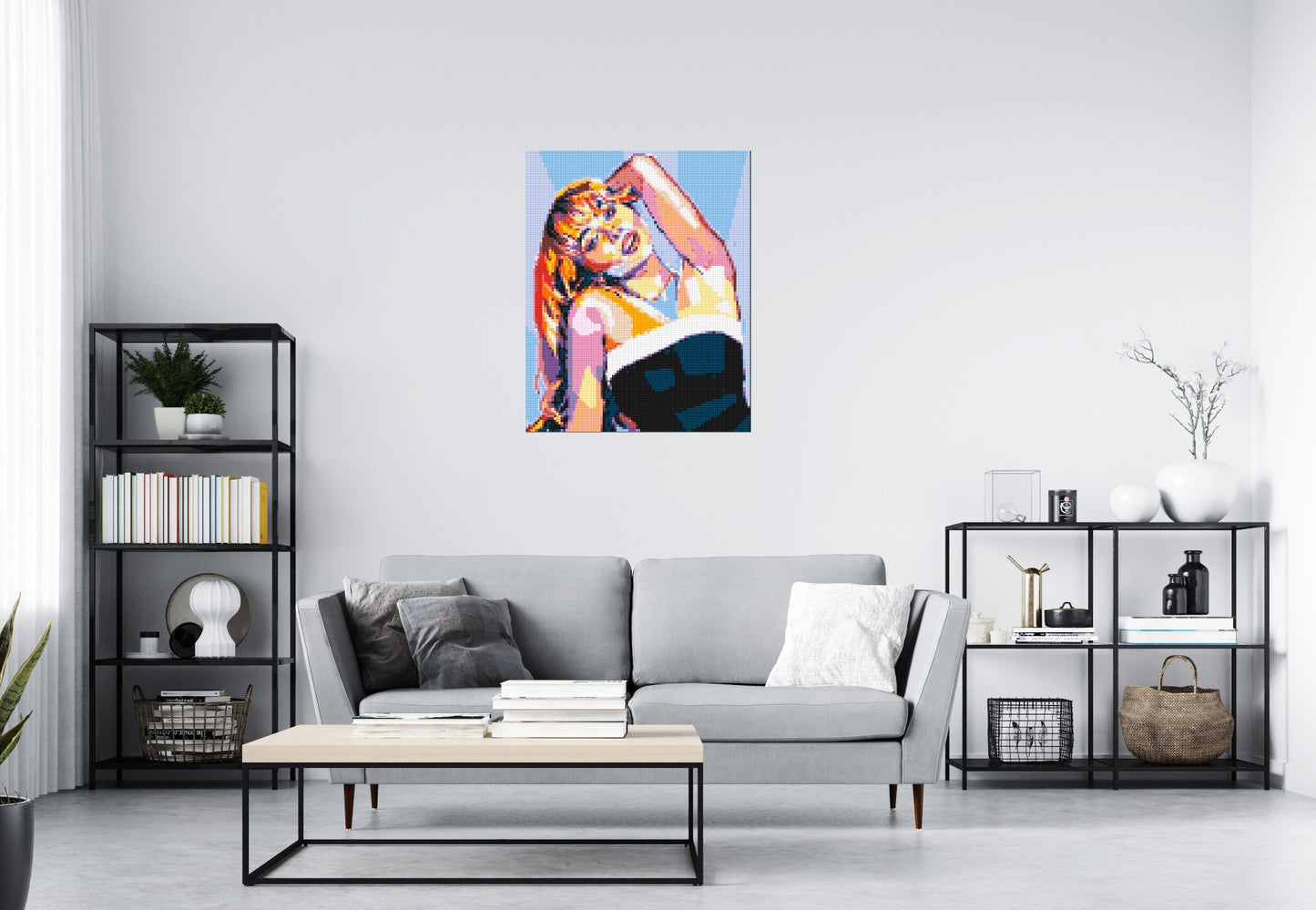 Sabrina Carpenter - Brick Art Mosaic Kit 4x5 large