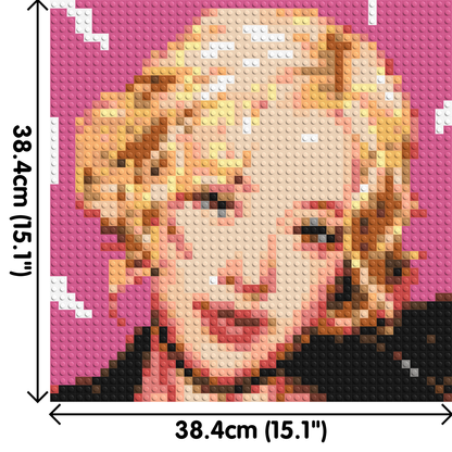Rosé - Brick Art Mosaic Kit 2x2 large