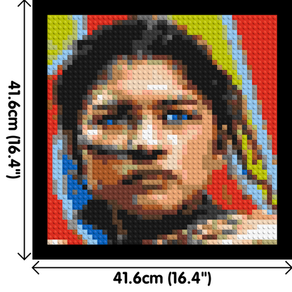 Zendaya as Chani (Dune) - Brick Art Mosaic Kit 2x2 large